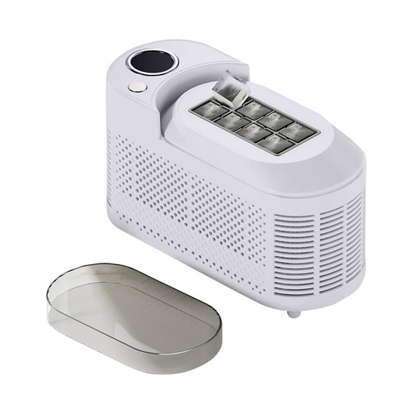 Huanglei Compact Portable Countertop Ice Maker Mini Cube Ice Machine For Home Dorm Camping & Car Use