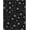 Black, Pattern 9, variant on ODIKA 4'x6' Machine Washable Non-Slip Area Rug, Mystical Pentagram Christmas Tree Skirt with Celestial High Traffic Rug, Black, 631249