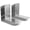 Black, variant on (8PCS) L Brackets Heavy Duty,90 Degree Angle Bracket,Galvanized Corner Brace, Angle Iron,for Wood 90 Degree L Shape Bracket,3"x3"Metal Angle Shelf for Wood Beams Framing Fence