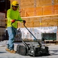 thumbnail image 4 of 30" Battery Powered Push Sweeper with Triple Power Brooms Electric Drive and Dust Suppression, 4 of 8