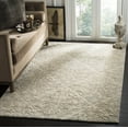 thumbnail image 2 of SAFAVIEH Blossom Githa Geometric Wool Area Rug, Ivory/Grey, 5' x 8', 2 of 5