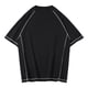 thumbnail image 2 of pstuiky Camisas de manga corta para hombre, Blusas/camisetas casuales de verano para hombre, de color liso y cuello redondo ropa de hombre xxl, 2 of 9
