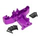 thumbnail image 2 of Pieza de repuesto para actualización de coche RC, resistente coche RC Hobby 1:14, accesorio de bricolaje, repuesto para orugas violeta, 2 of 9