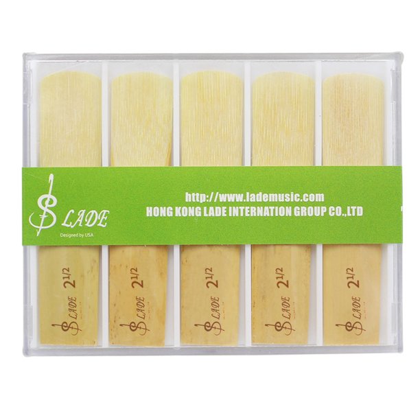 Silbato de caña JShteea 10 piezas para saxofón instrumentos de viento madera