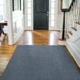 thumbnail image 2 of Ottomanson Non-Slip Area Rug 5' x 6'6" Indoor/Outdoor Custom Size Utility Carpet for Garage Living Room Patio, Gray Ribbed, 2 of 9