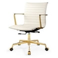 thumbnail image 6 of M5 Genuine Leather Executive Office Chair- Polished Gold Frame, 6 of 7