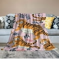 thumbnail image 2 of Nawypu Tiger Blanket Fun Super Soft Warm Bed Bedding Throw Blankets for Couch Bedroom Sofa Office Car, All Season Cozy Flannel Plush Blanket Gifts for Girls Boys Teens Adults,, 2 of 6
