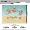 thumbnail image 7 of HUISEFOR Cute Capybara Car Trunk Mat Non-Slip Cargo Mat Rear Trunk Liner Anti-Scratch Cars Accessories Full Protection Universal Fit for Most Vehicle, 7 of 7