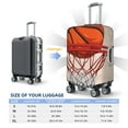 thumbnail image 6 of Daiia Basketball Shot Luggage Cover, Thickened Washable Travel Luggage Covers, Elastic Unique Baggage Covers for 18-20 inch Luggage-X-Large, 6 of 9