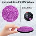 thumbnail image 2 of Syenll 4 Pack Car Cup Holder Coaster, 2.75 inch Universal Cup Holders, Non-Slip Car Accessories Interior Sets, Pink, 2 of 9