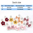 thumbnail image 3 of Ketyyh-chn99 Socks Baby Girl and Baby Socks Crew Socks Orange,M, 3 of 4