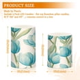 thumbnail image 3 of Electronic Candle Light Combination 3x5In, 3x4In Flameless Candle Plastic Festive Decoration Party Christmas Decoration Blue Tulip, 3 of 7
