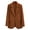 Orange, variant on Women's 2025 Spring Fall Long Blazer Jackets Long Sleeve Lapel Pockets Loose Fit Work Casual Blazers Outerwear