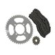 thumbnail image 1 of Engrane 45X14 Cadena 428X126L Set YH Ybr 125 C Express (16-19) Roda negro 9999-SIN TAMAÑO, 1 of 2