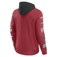 thumbnail image 3 of Men's Fanatics  Cardinal/Black Arizona Cardinals Patched Out Pullover Hoodie, 3 of 3