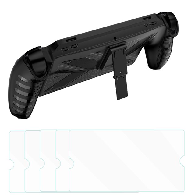 Cubierta protectora para consola de juegos para PS5 Portal con película templada de 5 piezas
