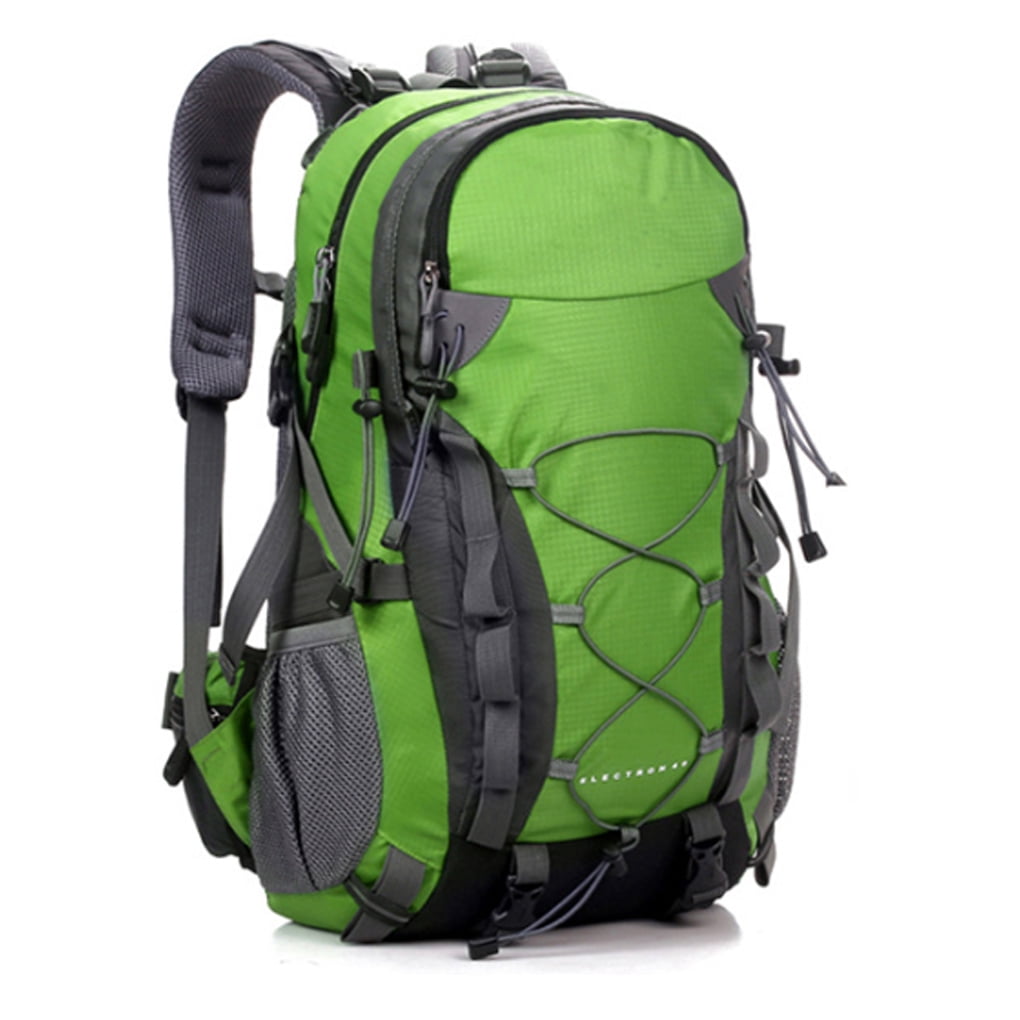 TureClos 40L Backpack Hiking Travel Waterproof Bag with Whistle Women Men Breathable Mesh Multi