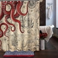 thumbnail image 6 of mvhsuoem Ocean Kraken Polyester Shower Curtain, 72" x 72" Waterproof, 6 of 6
