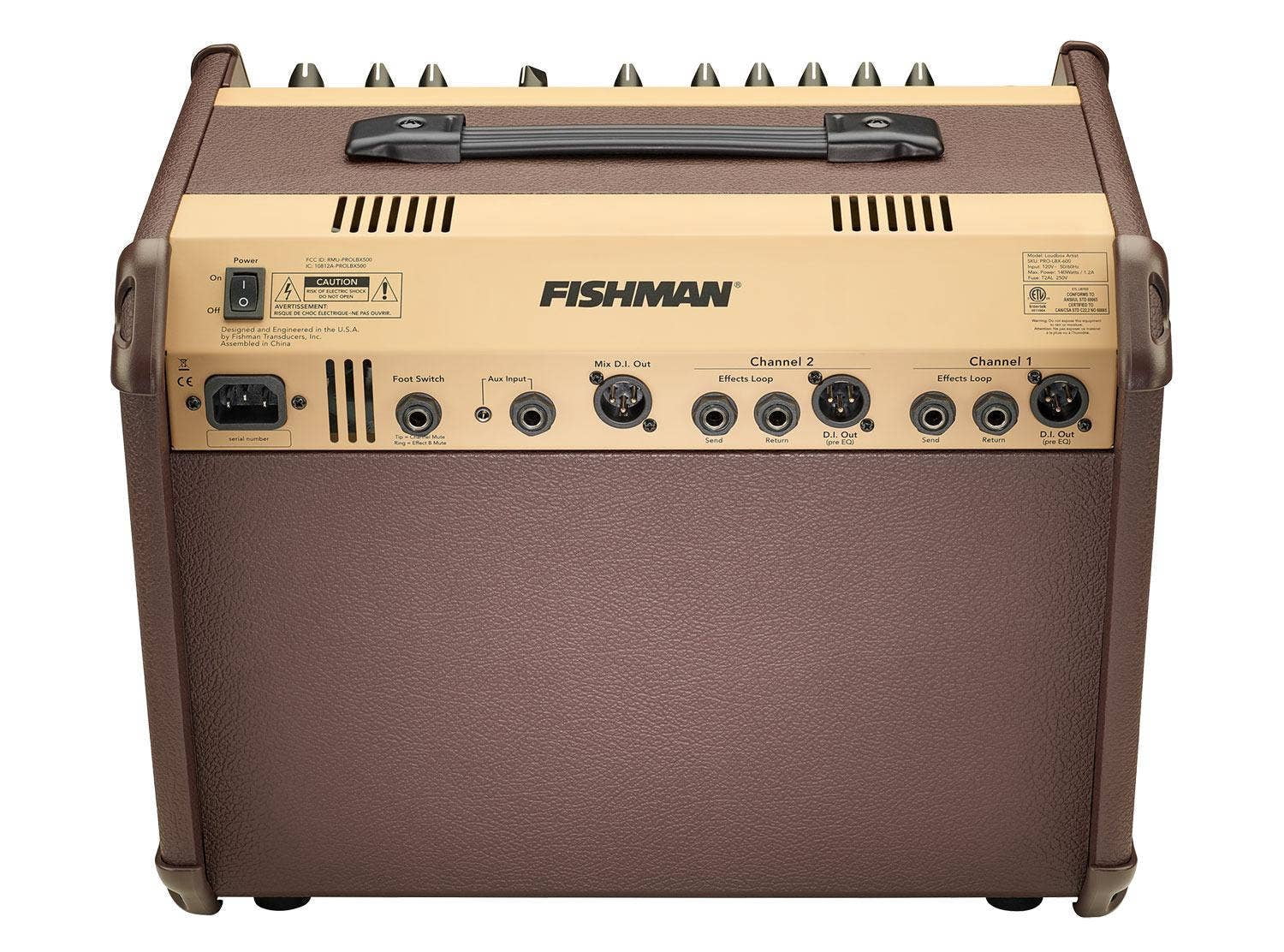 Fishman Loudbox Artist Guitar Amplifier with Bluetooth, 120 Watts