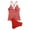 Red, variant on Akafmk Tankini Swimsuits for Women Two Piece Bathing Suits Fashion Printed Swim Tops with Swim Brief Comfortable Athletic Swimwear, Sizes S-2XL