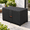 Black-44"L x 26"W x 24"H, variant on Beige 43"L x 22"W x 24"H Rectangular 600D Polyester Fire Pit Table Cover