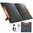 thumbnail image 1 of HOMCOM 100W Portable Solar Panel Solar Charger with USB-A & USB-C Output, 1 of 10