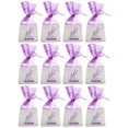 thumbnail image 1 of juego de 12 bolsitas de fragancia de lavanda (nuevo estilo morado oscuro), 1 of 5
