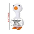 thumbnail image 3 of Knitted Wool Crocheted Emotional Support Gift, Cute Positive Energy Hand-Woven Goose Doll, Adorable Plush Ornament For Room Decoration, 3 of 5