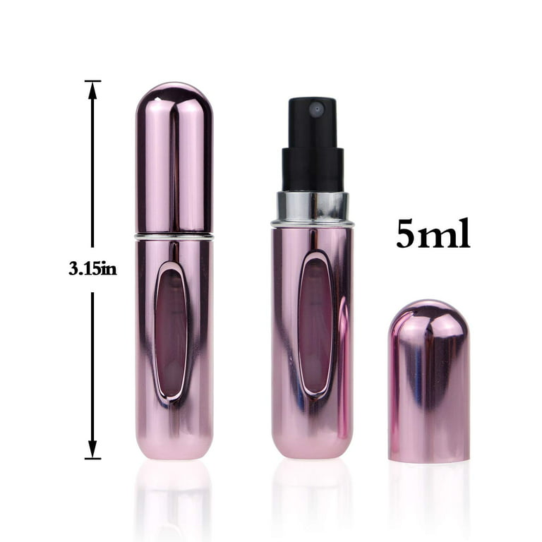  Adorila 4 Pack Mini Refillable Perfume Atomizer Bottle