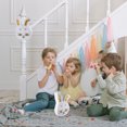 thumbnail image 3 of STRANDCHIC Easter Party Hanging Pinata Decor in White Rabbit Shape with Detailed Paper Craft Design, 3 of 5