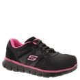 thumbnail image 1 of Bota de trabajo Skechers Synergy-Sandlot para mujer negro/rosa, 1 of 6