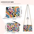 thumbnail image 7 of Pzuqiu Leopard Print Crossbody Bags for Women Lightness Craftsmanship Small Leather Crossbody Bags with Chain Strap Functional Vintage for Daily Use and Travel, 7 of 7
