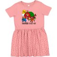 thumbnail image 3 of Inktastic Three-i-e-i-o Girls Toddler Dress, 3 of 5