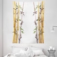 thumbnail image 1 of Bamboo House Decor Wall Hanging Tapestry, Bamboo Grove Calm Your Mind Slow Down Zen Relax Hand Drawn Style Artwork, Bedroom Living Room Dorm Accessories, 60 X 80 Inches, by Ambesonne, 1 of 1