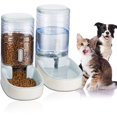 thumbnail image 1 of Cat Water Dispenser Dogs Automatic Feeder Set and Travel Supply Feeder Waterer, 1 of 4