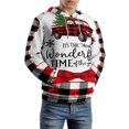 thumbnail image 5 of Christmas Tree 3D Print Hoodie Men Women Autumn Thin Pullover Sweatshirt Vintage Streetwear Tops, 5 of 6