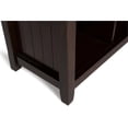 thumbnail image 3 of Trent Home Bibliothèque et Unité de Rangement en Bois Transitionnel 9 Cubes Brun Brunette, 3 of 5