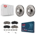 thumbnail image 1 of CMX Front Disc Brake Rotors and Ceramic Pads Kit for Car Mercedes-Benz GLK350 GLK250 K8C-100155, 1 of 11