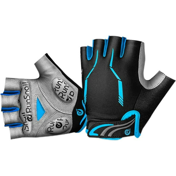 Guantes de ciclismo para hombres y mujeres con almohadilla