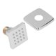 thumbnail image 2 of Top Shower Head Easy Installation G1/2 Spa Experience Shower Spray Head Tetragonum Shape Brass Material For Bathroom Accessories ANGGREK Otros, 2 of 8