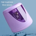 thumbnail image 6 of Electric Pencil Sharpener Battery Operated Heavy Duty Automatic Sharpener for Students Classroom Home Office Portable Desktop Stationery Tool Supplies #105 Purple, 6 of 6