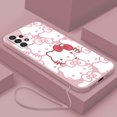 thumbnail image 1 of Hello Kitty Art Phone Case For Samsung Note 8 9 10 20 Plus Lite Ultra A32 A52 A52S A72 A02 A22 Lite Liquid Rope Funda Cover Capa Gift Festivals, 1 of 7