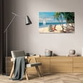 thumbnail image 3 of T.C. Chiu 24x12 Gallery Wrapped Canvas Wall Art Titled - Fair Island II, 3 of 4