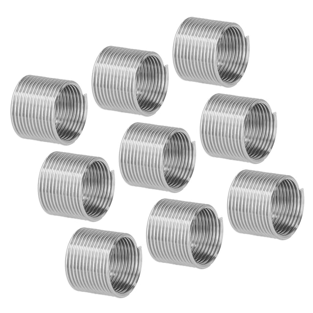 Thread Repair Kit M14 X 1.25, Spiral Circle Insert Nut Repair Tool with SUS304 Material for Hydraulic Machinery, Welding, Auto Parts