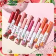 thumbnail image 3 of Heallor-Juego de pintalabios de terciopelo mate, lápiz labial de frutas de larga duración, resistente al agua, Sexy, rojo, Nude, lápiz de tinte, maquillaje Natural, cosmético de belleza, 3 of 5