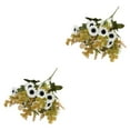 thumbnail image 1 of Transemion 1/2/3/5 Realistic Appearance Artificial Flower Low Maintenance For Life Elegant Milano chrysanthemu1 2PCS, 1 of 6