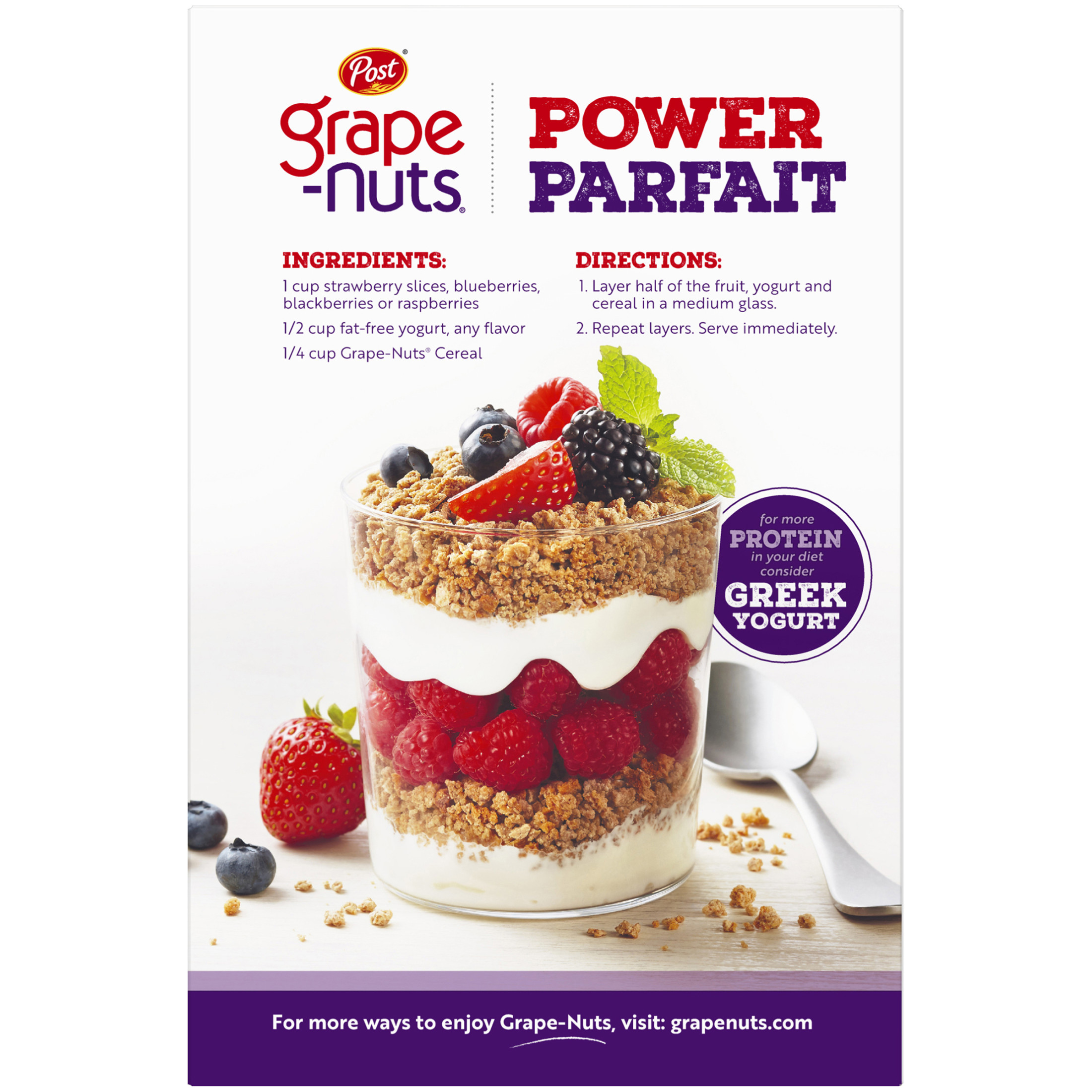 Post Grape Nuts Original Breakfast Cereal, 29 oz Box - image 5 of 5