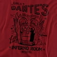 thumbnail image 2 of Beetlejuice Dantes Inferno Room Women's T Shirt, Cardinal, 2X-Large, 2 of 6
