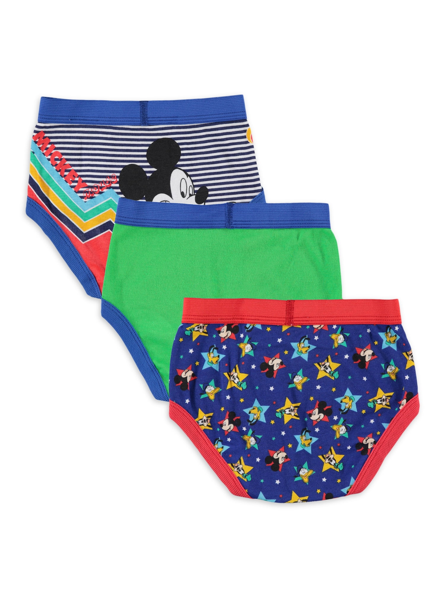 Mickey Mouse Toddler Boy Training Underwear, 12-Pack, Sizes 2T-4T