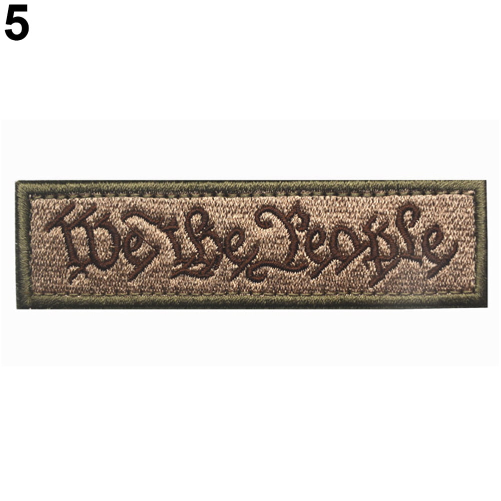 Leaveforme Military Army 3D Letter Embroidery Cloth Patch Armband